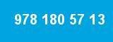 978 180 57 13
